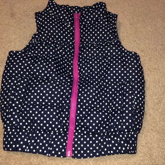 OshKosh B'gosh Other - Navy and pink puffer vest. OshKosh B'gosh Other - Navy and pink puffer vest.